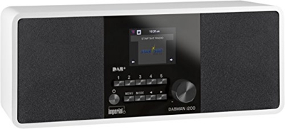 Imperial Dabman i200 Internet Digital Blanco - Radio (Internet, Digital, Dab+,FM, 87,5-108 MHz, 174-240 MHz, 20 W)