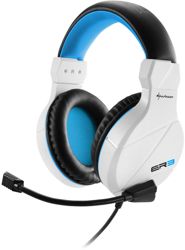 RUSH ER3 Binaural Diadema Negro, Azul, Blanco, Auriculares con micrófono precio