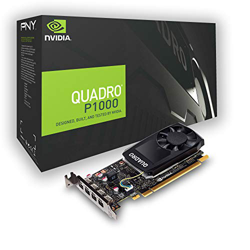 PNY Quadro P1000 PCI Express 3.0 x16 LP 4 GB GDDR5 128 bit 4 x Mini DP 1.4 - Tarjeta Grafica precio