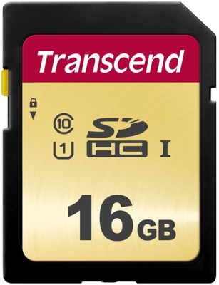 Transcend 500S SDHC 16GB