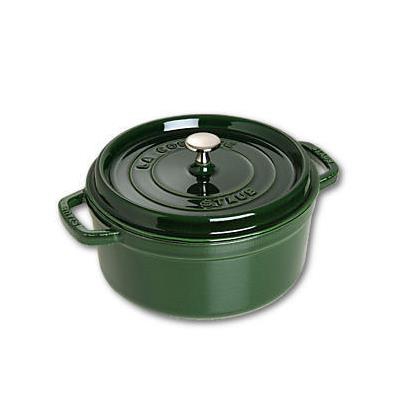 Staub Cazuela redonda 24 cm albahaca