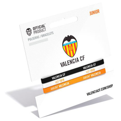 Valencia F.C. - Pulsera Valencia Club De Fútbol Classic Tricolor Junior Para Mujer Y Niño precio