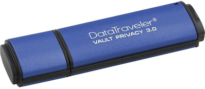 DataTraveler Vault Privacy 3.0 8GB unidad flash USB USB tipo A 3.0 (3.1 Gen 1) Azul, Lápiz USB