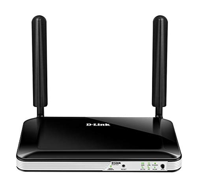 DWR-921/E router inalámbrico Banda única (2,4 GHz) Ethernet rápido 3G 4G Negro, Blanco