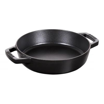 Staub Sartén con dos asas 20 cm negro mate