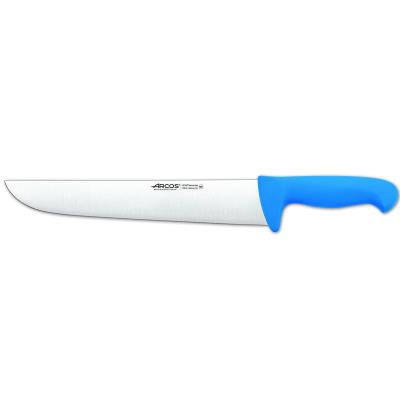 Cuchillo de carnicero Arcos Colour - Prof  291923 de acero inoxidable y mango ergonómico - Azul