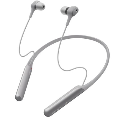 Sony - Auriculares De Botón WI-C600 Gris Noise Cancelling, NFC Y Bluetooth