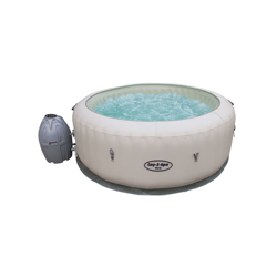 Bestway Lay-Z-Spa Paris 6 Person LED Inflatable Round Heated Hot Tub - White. características