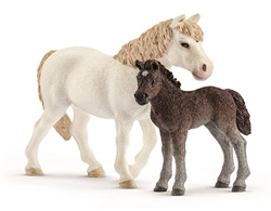 Schleich 42423 Pony Stute und Fohlen precio