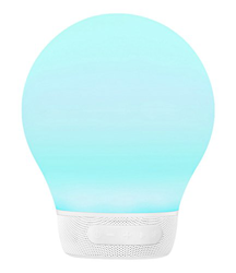 Divoom Aurabulb/We - Lámpara con Bluetooth, 2GX7, Color Blanco en oferta