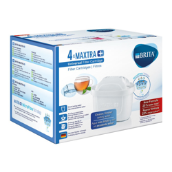 Brita - Pack De 4 Filtros De Agua Maxtra+ Blanco características