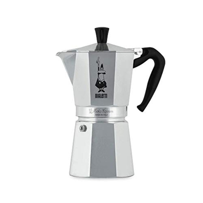 Bialetti - Cafetera Italiana De Aluminio Moka Express  9 Tazas