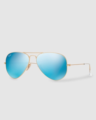 Ray-Ban - Gafas De Sol Aviator Azules