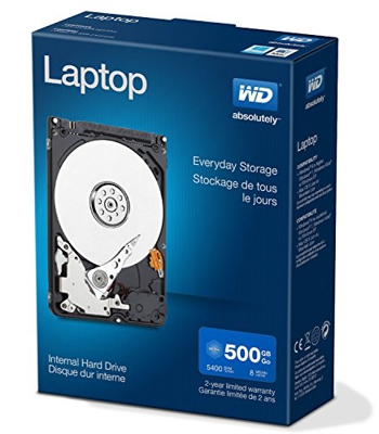 Western Digital - Disco Duro Interno Para Laptop 500 GB 6,35 Cm ( 2,5 '') SATA