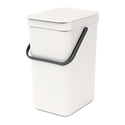 Brabantia - Cubo De Basura Para Reciclar Sort&Go 16L Blanco características