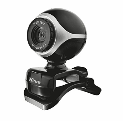 Webcam Trust Negro/Plata 640x480 Micro INCO