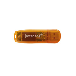 Intenso Rainbow Line 64GB Naranja - Pendrive USB precio