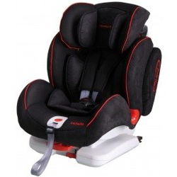 Silla de coche de los grupos 1, 2 y 3 Mondial Safe Canada Isofix Negra con vivo rojo características