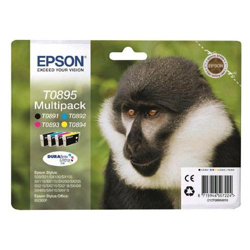 Epson T089 Pack tinta negro + color características