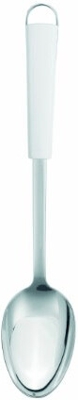 Brabantia Essential Line White & Stainless Steel Vegetable Spoon