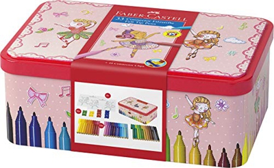 Faber-Castell Rotuladores conectores caja con bailarina