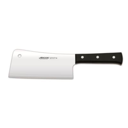 Macheta Arcos Universal 288300 de acero inoxidable Nitrum y mango de Polioximetileno y hoja de 18 cm  y 4 mm esPESO r con funda hoja características