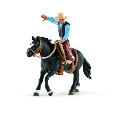 Schleich - Monta de Bronco con Vaquero