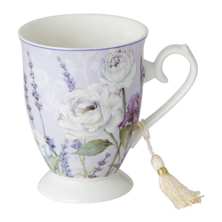 El Corte Inglés - Taza Mug Flor Violeta a un precio más barato - Shoptize