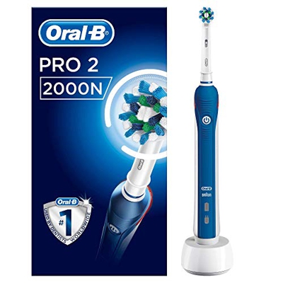 Braun- Oral B - Cepillo De Dientes Eléctrico Oral-B PRO 2000 CrossAction