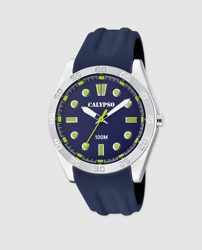 Calypso - Reloj De Hombre K5763/6 De Caucho Azul precio