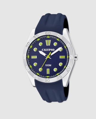 Calypso - Reloj De Hombre K5763/6 De Caucho Azul