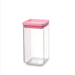 Tarro de plástico Brabantia 1,6 L Rosa en oferta