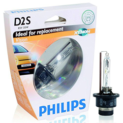 Philips Vision Bombilla para faros delanteros de coche de xenón 85122VIC1 - bombilla para coches (35W, Xenon, High beam, Low beam) en oferta