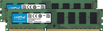 Crucial 8GB Kit DDR3 PC3-12800 non-ECC CL11 (CT2KIT51264BD160B)