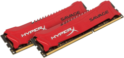 Kingston Hyper X Savage 8GB DDR3-1600 CL9 (HX316C9SRK2/8) características
