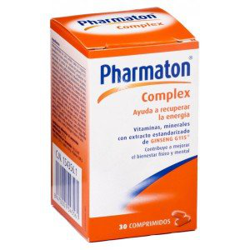 Pharmaton Complex 30 Comprimidos características