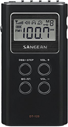 Sangean - Radio Portátil DT-120 Negro características