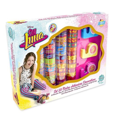 Soy Luna - Set 50 Tapes Trendy con cortadores (CIFE 40579)