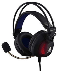 The G-Lab KORP400 KORP400 Binaural Diadema Negro  Azul auricular con micrófono en oferta