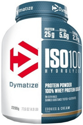 Dymatize Iso100 Hydrolyzed 100% Whey Protein Isolate 2200g Cookies & Cream características