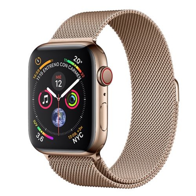 AppleÂ Watch SeriesÂ 4 (GPSÂ +Â Cellular) con caja de 44Â mm de acero inox #2763