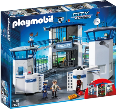 Playmobil City Action - Comisaría de policía con prisión (6872)