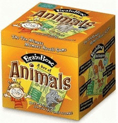 Green Board Games BrainBox - Animals (inglés) en oferta