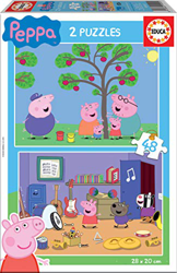 Educa Borrás - 2 Puzzles Peppa Pig en oferta