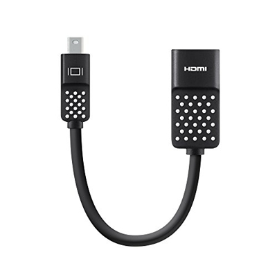 Belkin ScreenCast AV 4 Inalámbrico AV-to-HDTV Adaptador - Negro