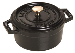 Staub Minicocotte redonda 10 cm negro precio