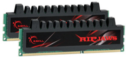 G.SKill Ripjaws 4GB Kit DDR3 PC3-10666 CL7 (F3-10666CL7D-4GBRH) en oferta