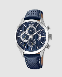 Festina - Reloj De Hombre Chrono Sport F20271 De Piel Azul características