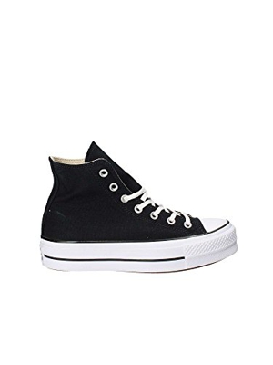 Converse - Zapatillas Casual De Mujer Chuck Taylor All Star Platform Lift Clean Alta Lona