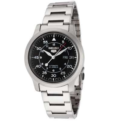 New Seiko 5 SNK807K2 SNK807 Automatic Military Style Watch, next day delivery!